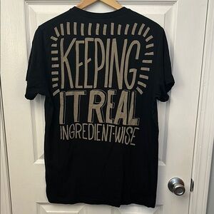 Chipotle Loomstate Black Graphic T-Shirt